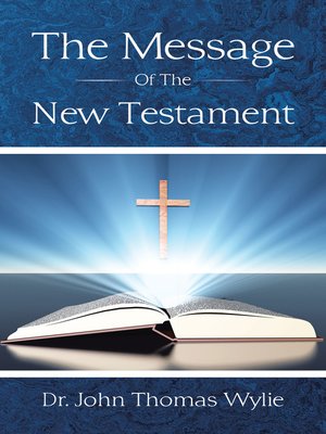 cover image of The Message of the New Testament